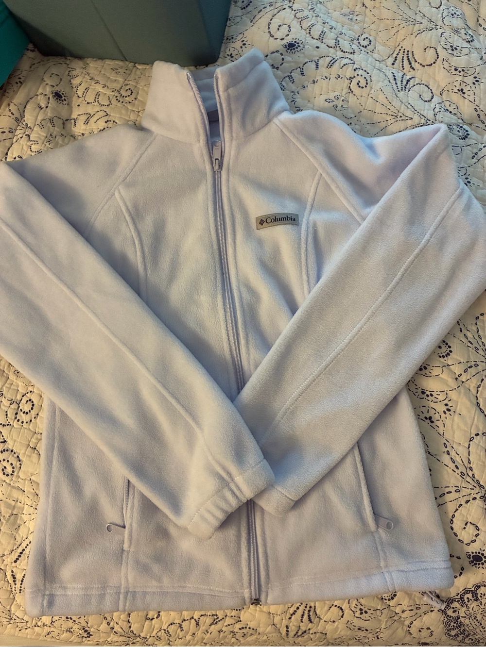 Columbia Fleece Zip Up - size XS